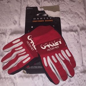 NEW Oakley Factory Glove Redline